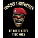 T-Shirt Légion étrangère "Marche ou crève" (Paratrooper Inc)