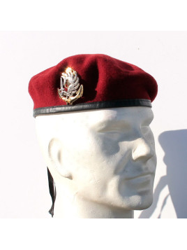 Béret commando amarante Armée française (neuf)