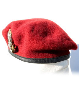 Béret commando amarante Armée française (neuf)