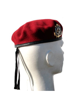 Béret commando amarante Armée française (neuf)