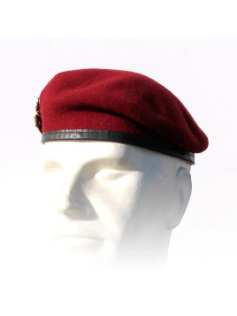 Béret commando amarante Armée française (neuf)