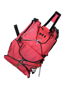 Voilures (2) de parachute ROUGE style parapente + sac