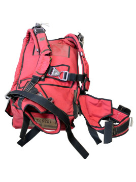 Voilures (2) de parachute ROUGE style parapente + sac