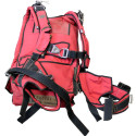 Voilures (2) de parachute ROUGE style parapente + sac