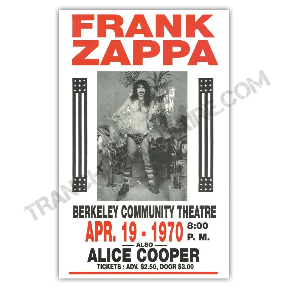 Affiche Frank Zappa