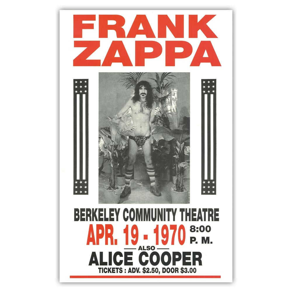 Affiche Frank Zappa