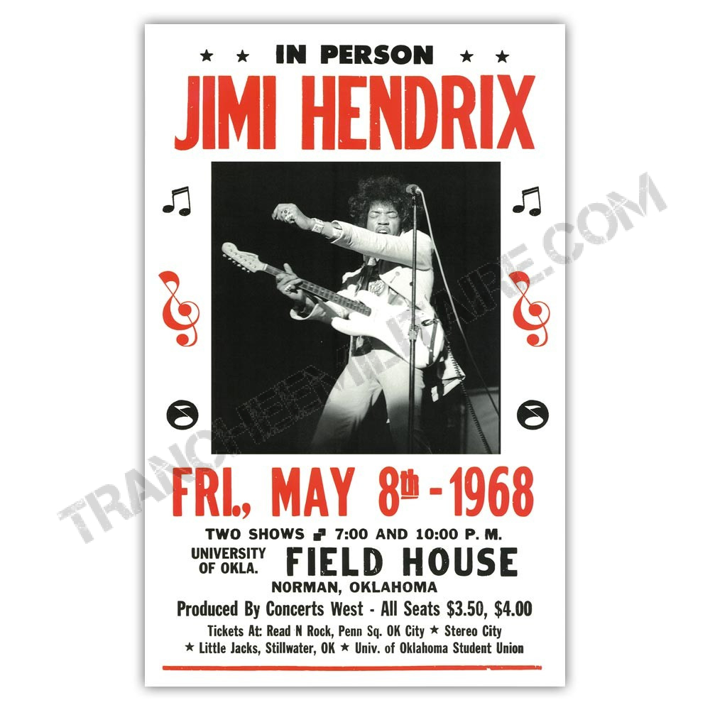Affiche Jimi Hendrix