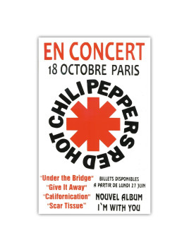 Affiche Red Hot Chili Peppers