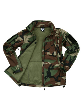 Veste Softshell Tactique 101 INC (woodland)