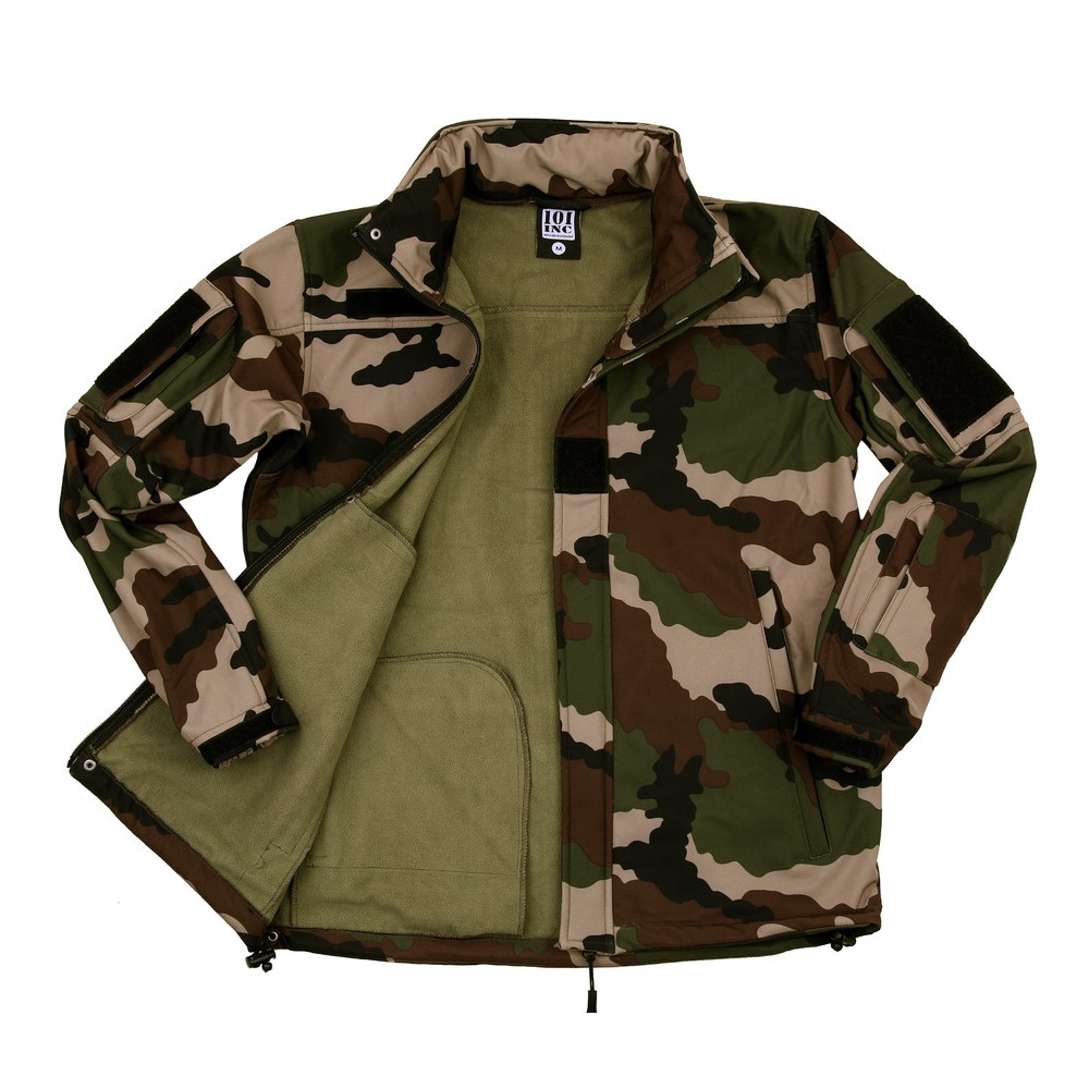 Veste Softshell Tactique 101 INC (woodland)