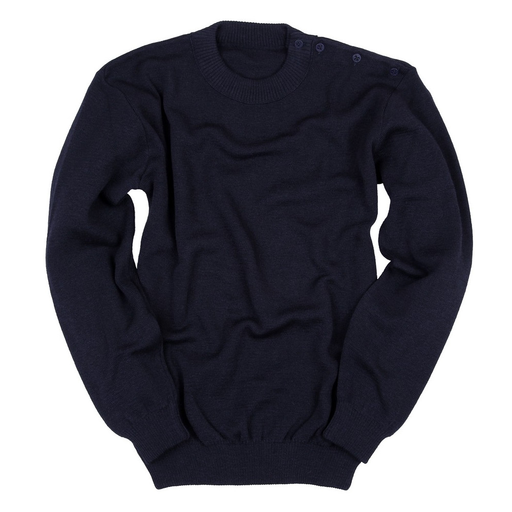 Pull d'Officier Bleu Marine