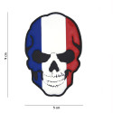 Patch 3D PVC Tête de mort France