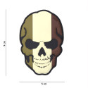 Patch 3D PVC Tête de mort France (BV)