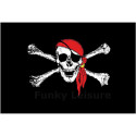 Drapeau Jolly Roger Red Cap