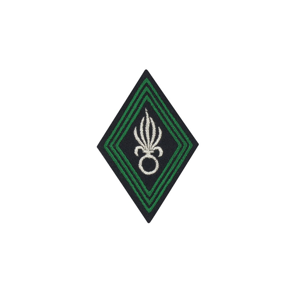 Ecusson France (bord vert) - La Tranchée Militaire