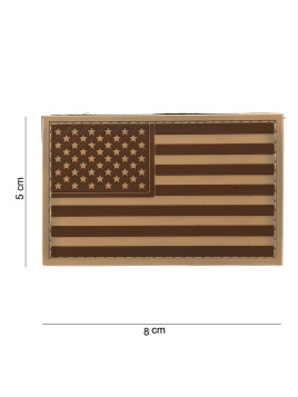 Patch 3D PVC USA (désert)