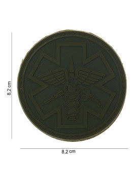 Patch 3D PVC Para Medic (vert)