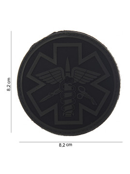 Patch 3D PVC Para Medic (noir)