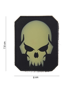 Patch 3D PVC " Pirate Skull " phosphorescent
