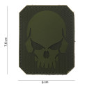 Patch 3D PVC " Pirate Skull " vert