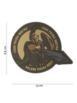 Patch 3D PVC "Legio Patria Nostra" (sable)