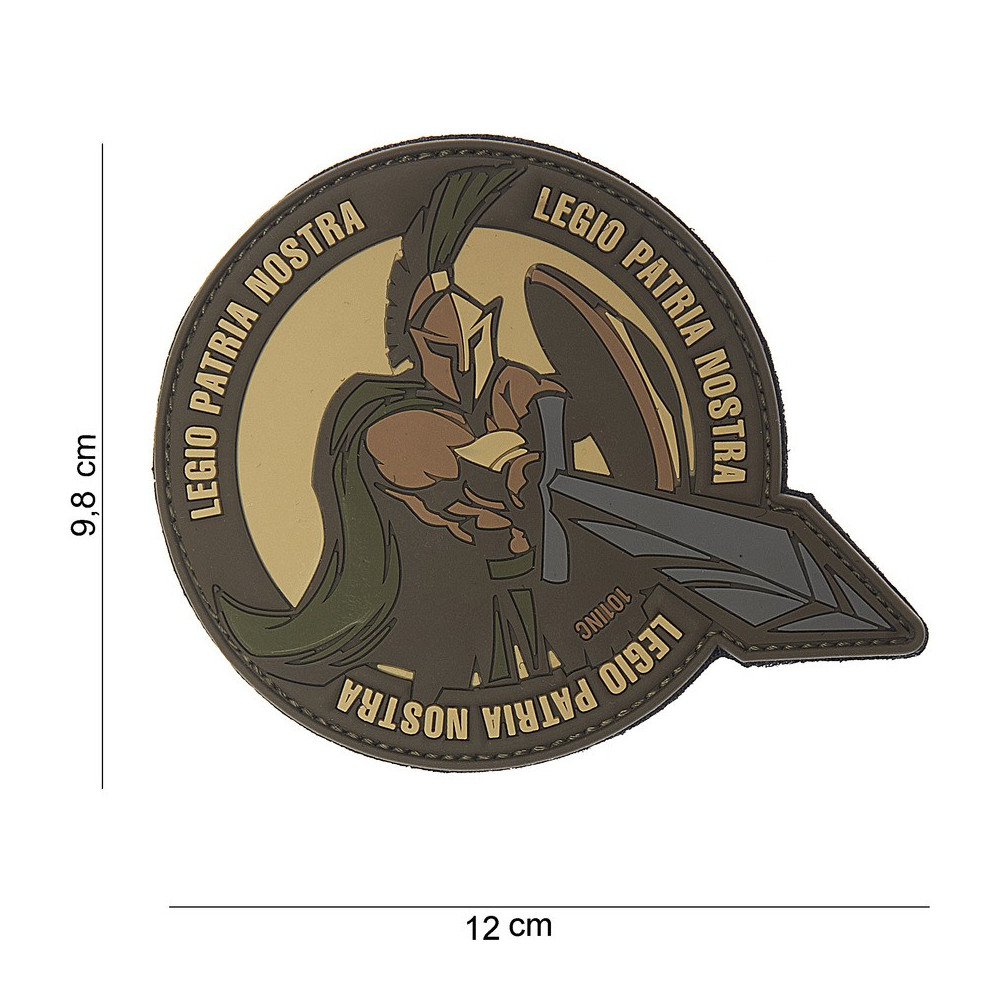 Patch 3D PVC "Legio Patria Nostra" (sable)