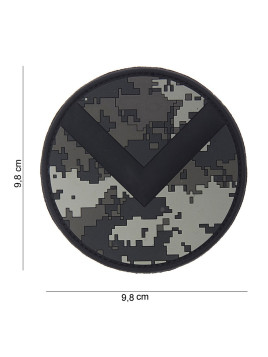 Patch 3D PVC bouclier Spartiate (ACU)