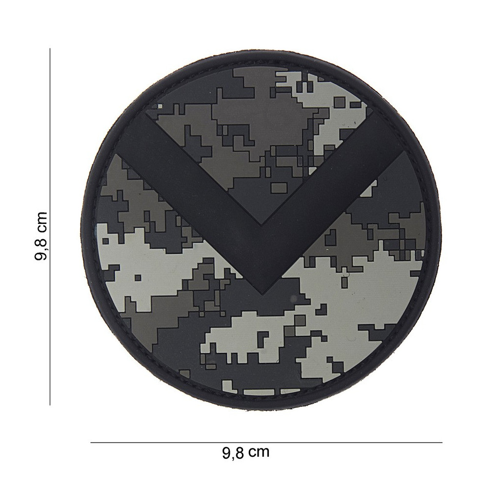 Patch 3D PVC bouclier Spartiate (ACU)