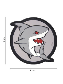 Patch 3D PVC Shark