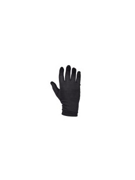 Sous gants soie noir