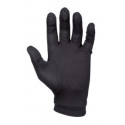 Sous gants soie noir