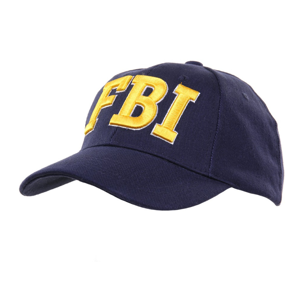 Casquette Baseball brodée FBI