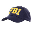 Casquette Baseball brodée FBI