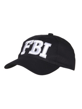 Casquette brodée en relief FBI