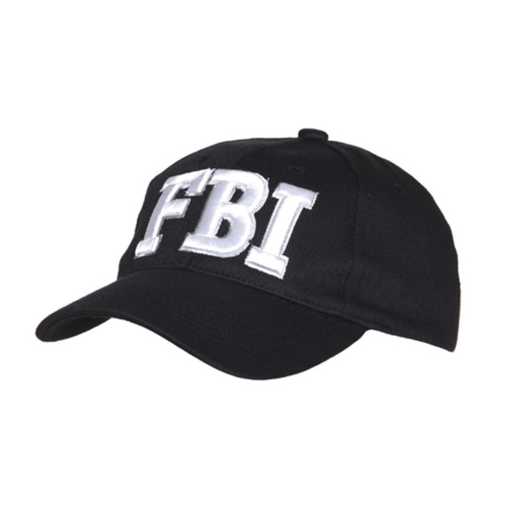 Casquette Baseball brodée FBI