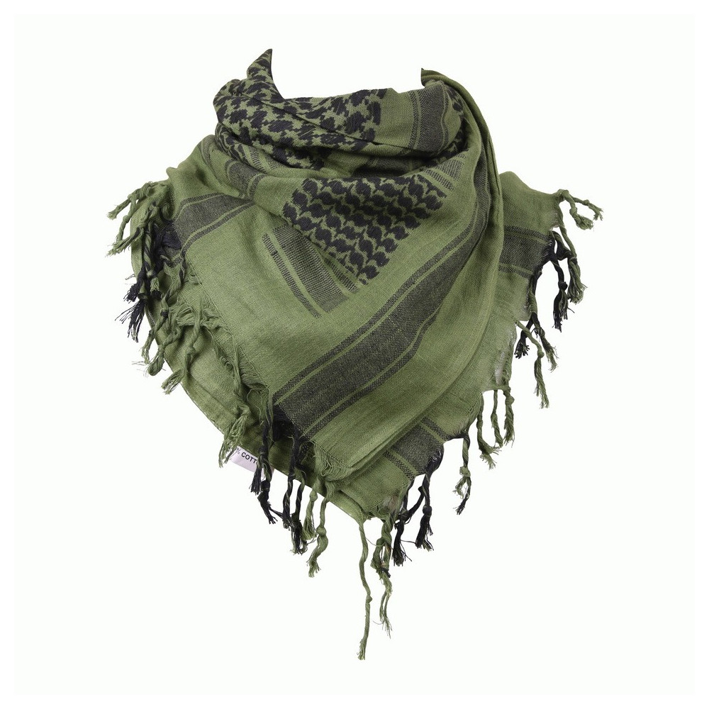 Keffieh écharpe saharienne (vert/noir) Keffieh écharpe saharienne (vert/noir)