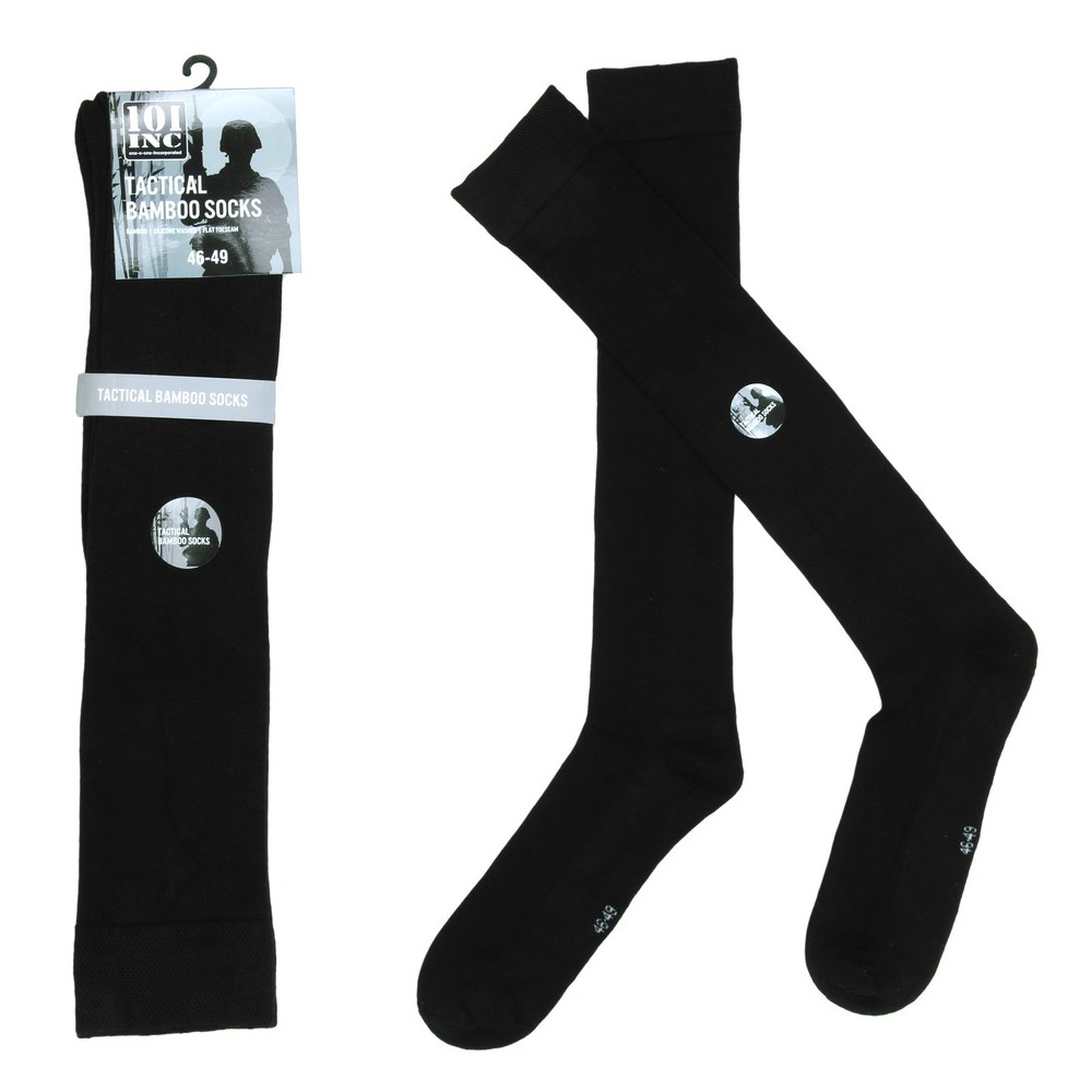 Chaussettes Tactiques en bambou (noir)