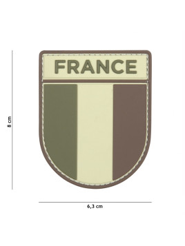 Patch 3D PVC France (désert)