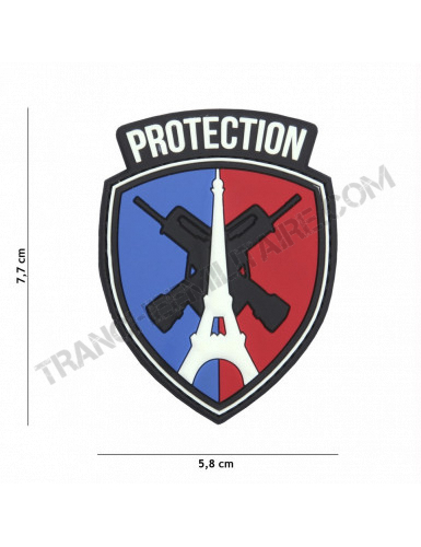 Patch 3D PVC  Protection France