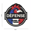 Patch 3D PVC  Défense Armée de Terre
