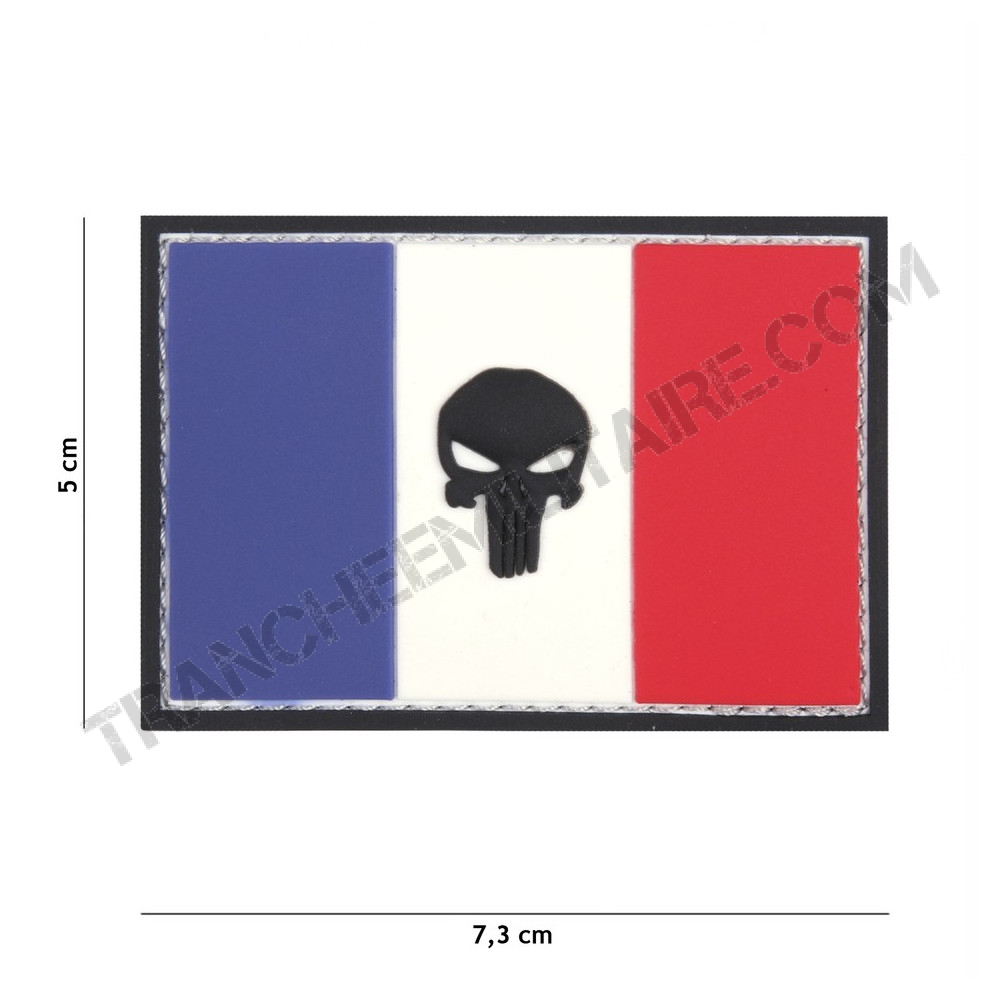 Patch 3D PVC  Punisher France
