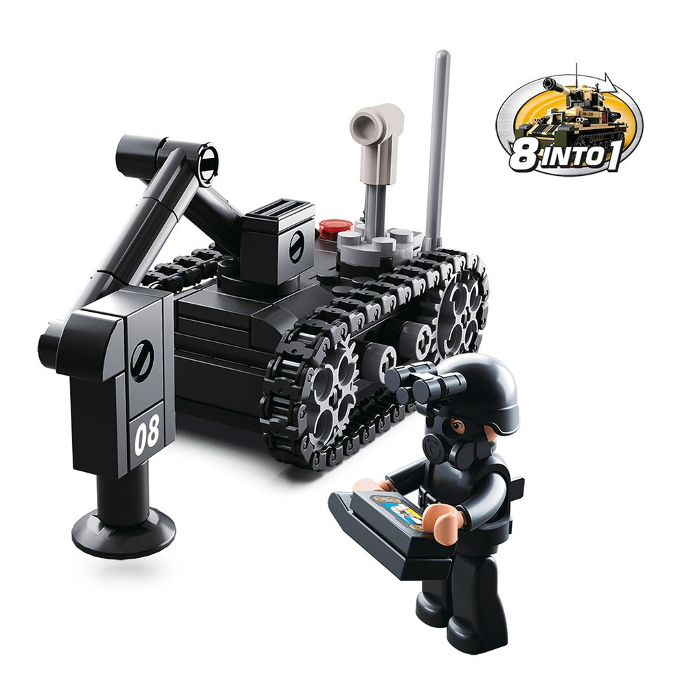 Briques type Légo "Robot démineur" Briques type Légo "Robot démineur"