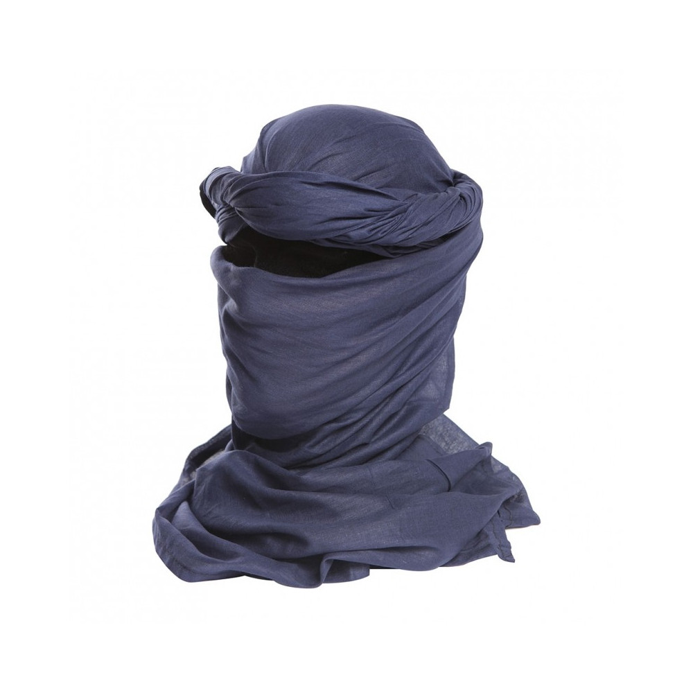 Chèche bleue marine (100% coton) Chèche bleue marine (100% coton)