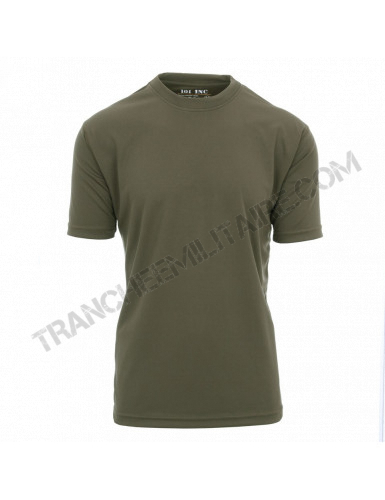 T-shirt tactique 101 Inc. séchage rapide (vert)