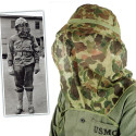 Couvre-casque moustiquaire USMC WWII