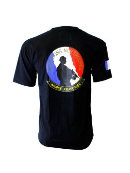 T-shirt  Soutenons nos troupes (Paratrooper Inc.)