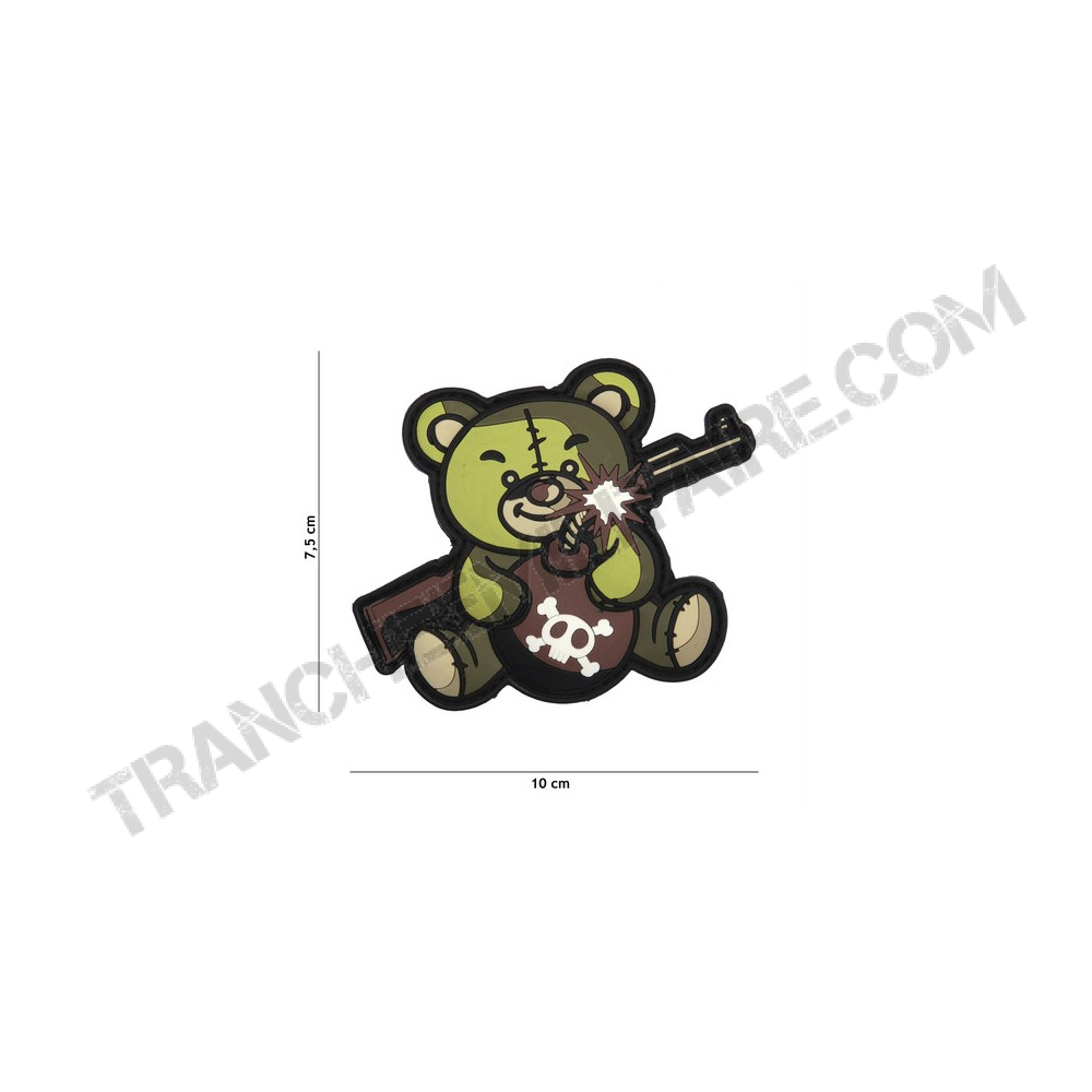 Patch 3D Terror Teddy (vert)
