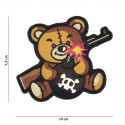 Patch 3D Terror Teddy (marron)