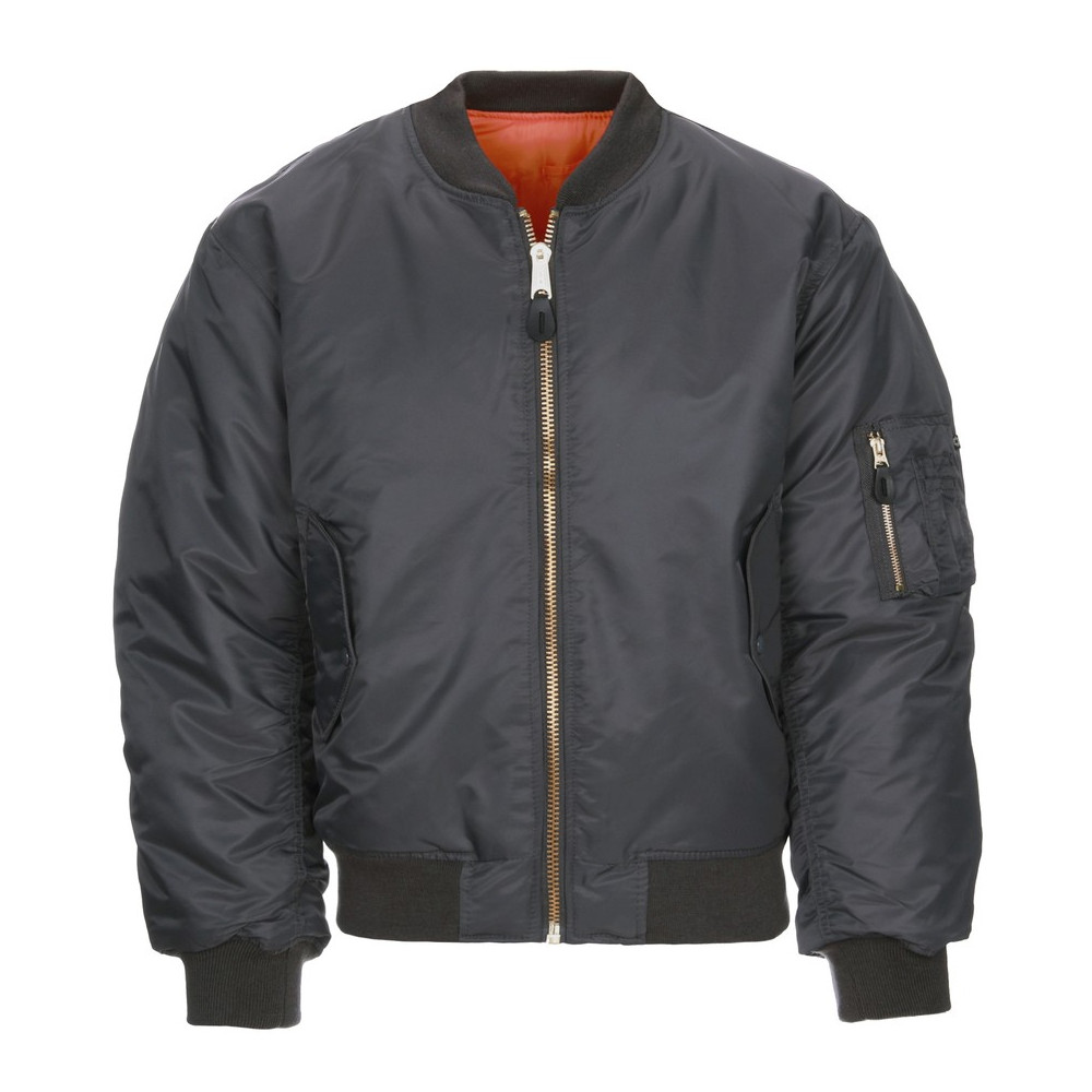 Blouson Pilote Bombers MA1 (gris)