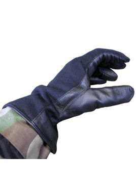 Gants de Combat Armée de l'Air française paume cuir (neufs)